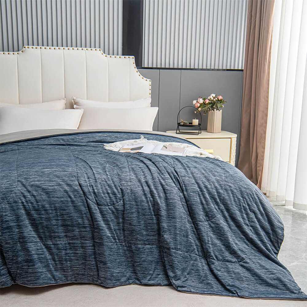 Coperta leggera e traspirante, amica della pelle, per un sonno profondo e rinfrescante