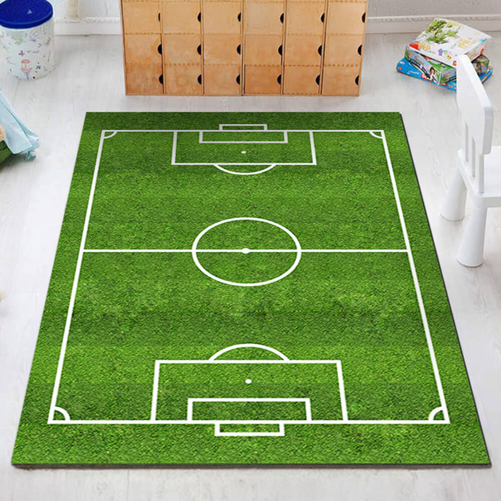 Tappeto decorativo per la casa della serie sportiva, antiscivolo e resistente ai graffi