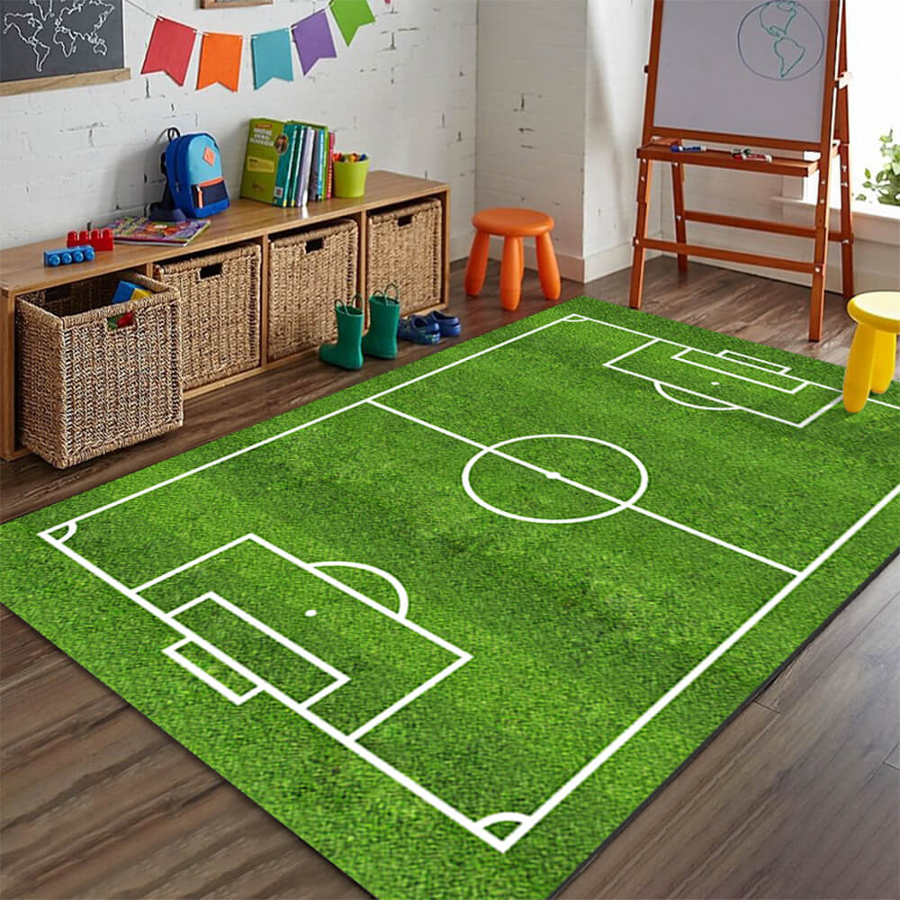 Tappeto decorativo per la casa della serie sportiva, antiscivolo e resistente ai graffi