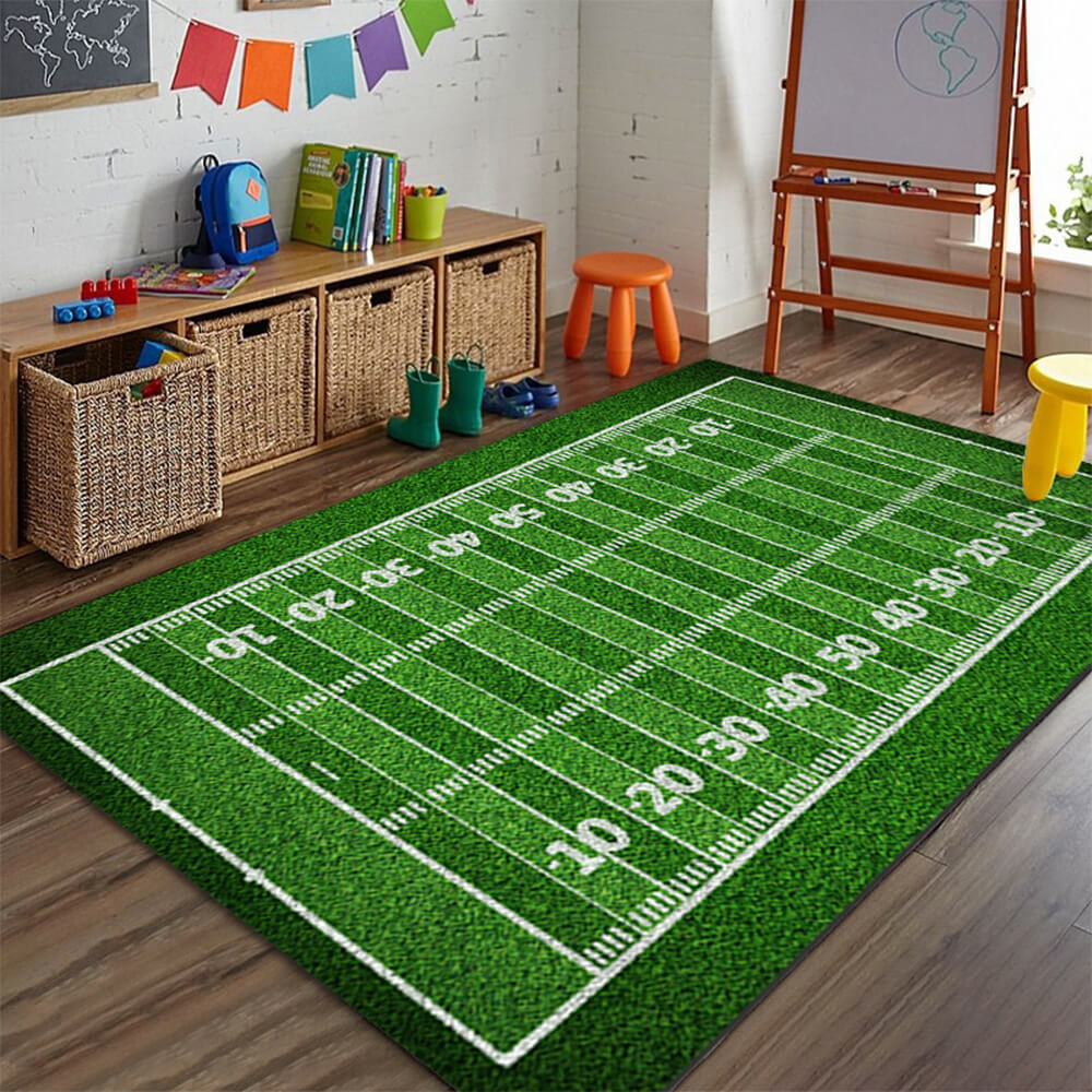 Tappeto decorativo per la casa della serie sportiva, antiscivolo e resistente ai graffi