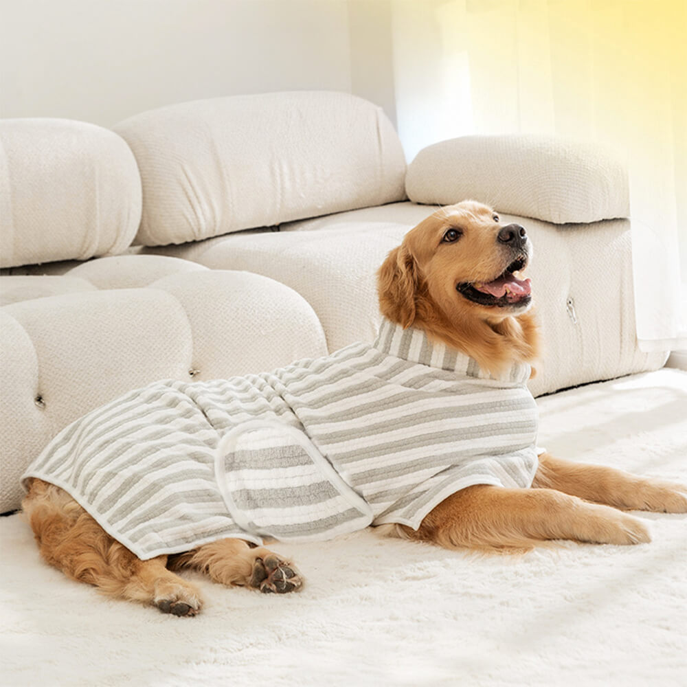 Accappatoio asciugamani per cani multicolore, assorbente, spesso, grande e delicato sulla pelle.