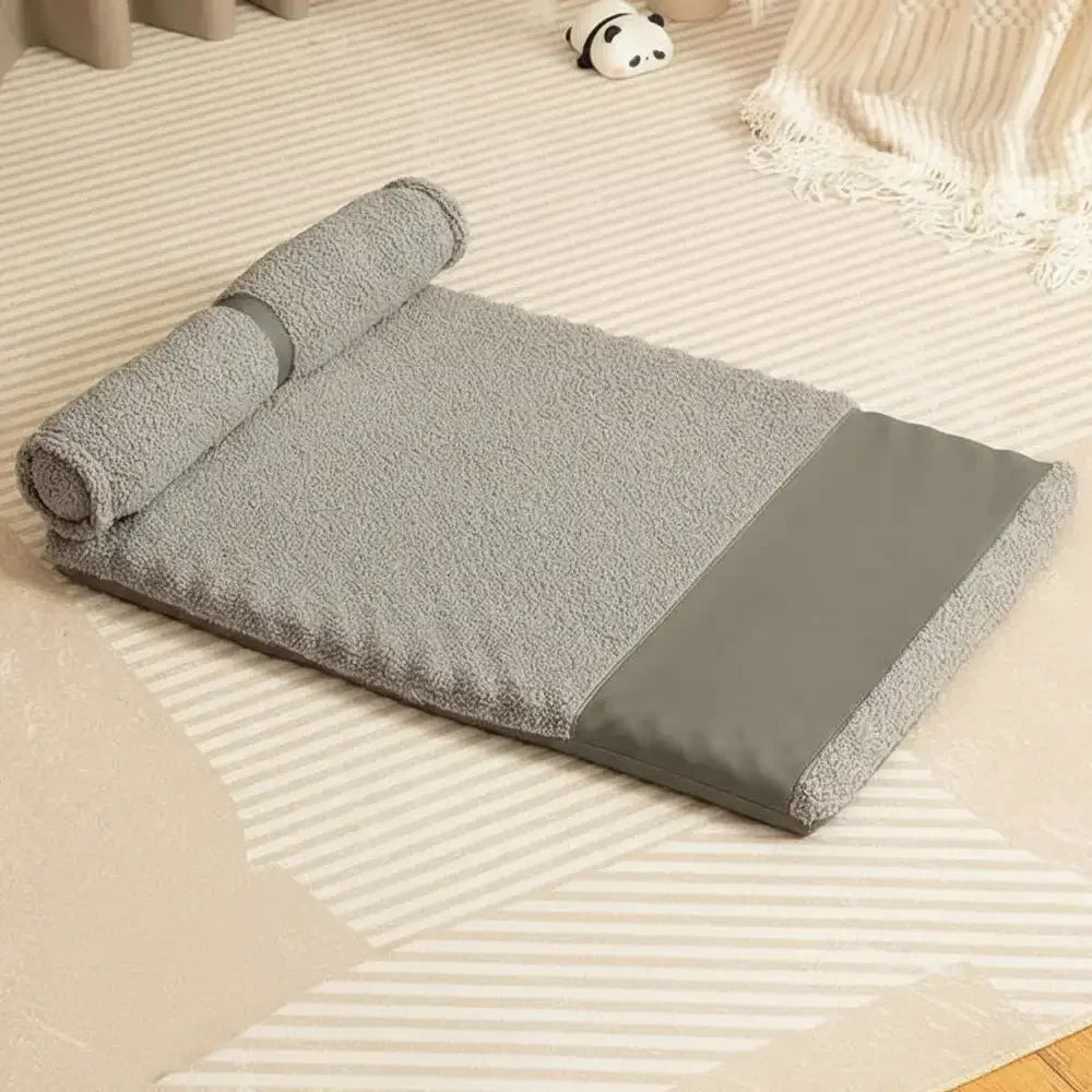 Cuscino per cani Teddy Fluffy Deep Sleep Grande Spazio - Ambra Miele