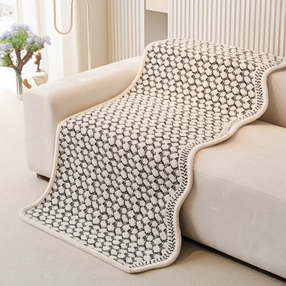 Copertura protettiva per divano Vintage Classic in chenille resistente ai graffi