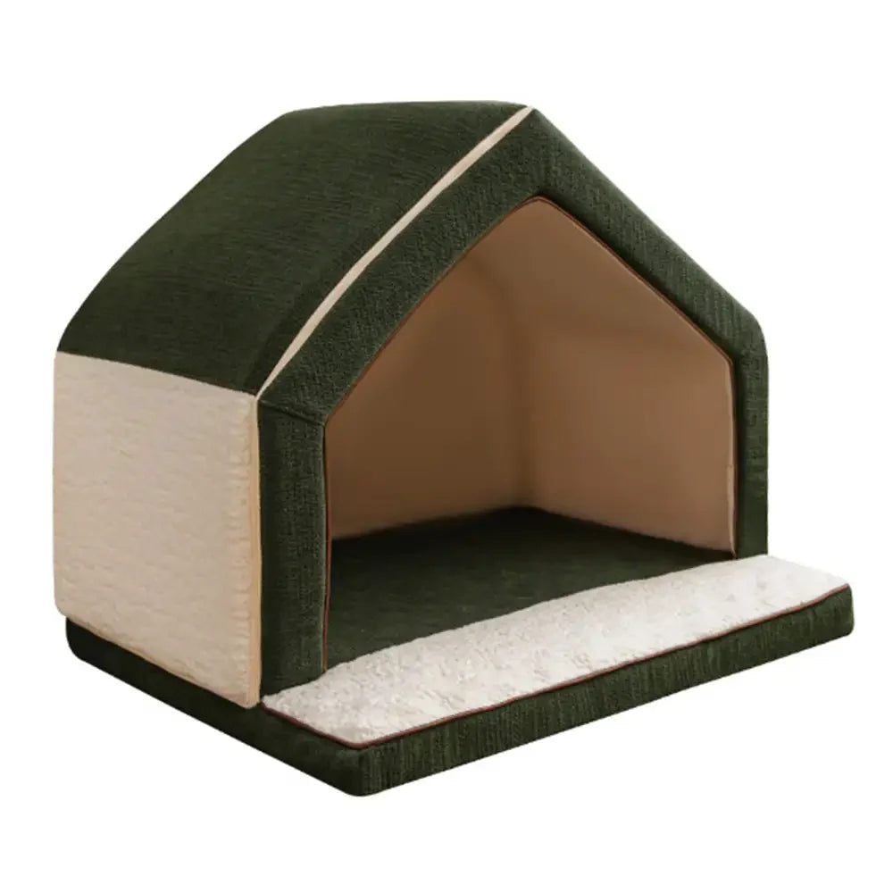 Casa per cani resistente ai graffi in spugna completa riscaldante - SnuggleHome