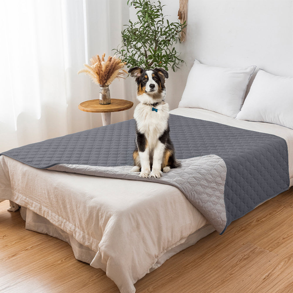 Copertura per divano per animali impermeabile e antiscivolo con trapuntatura a diamante – Protezione elegante per i mobili