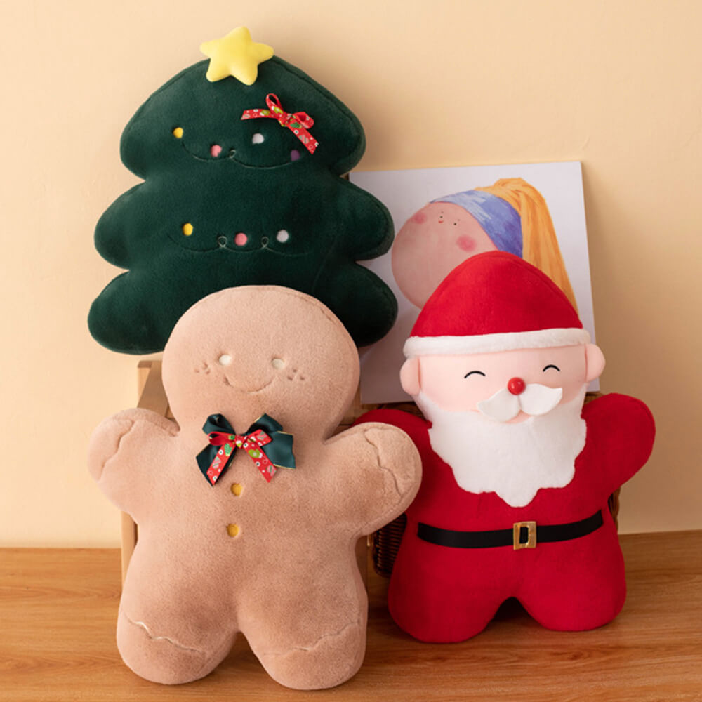 Cuscino Decorativo In Peluche Multifunzionale di Natale