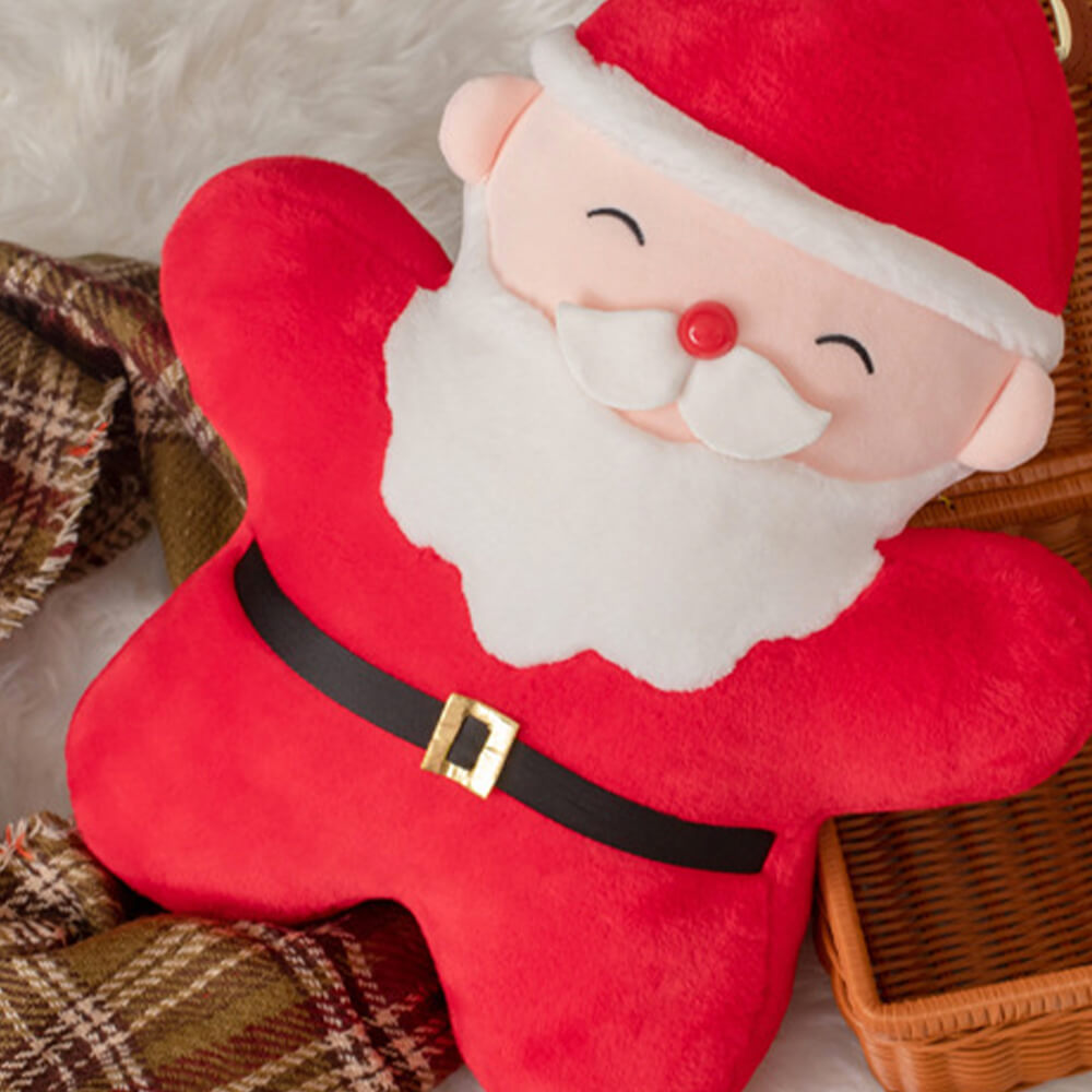 Cuscino Decorativo In Peluche Multifunzionale di Natale