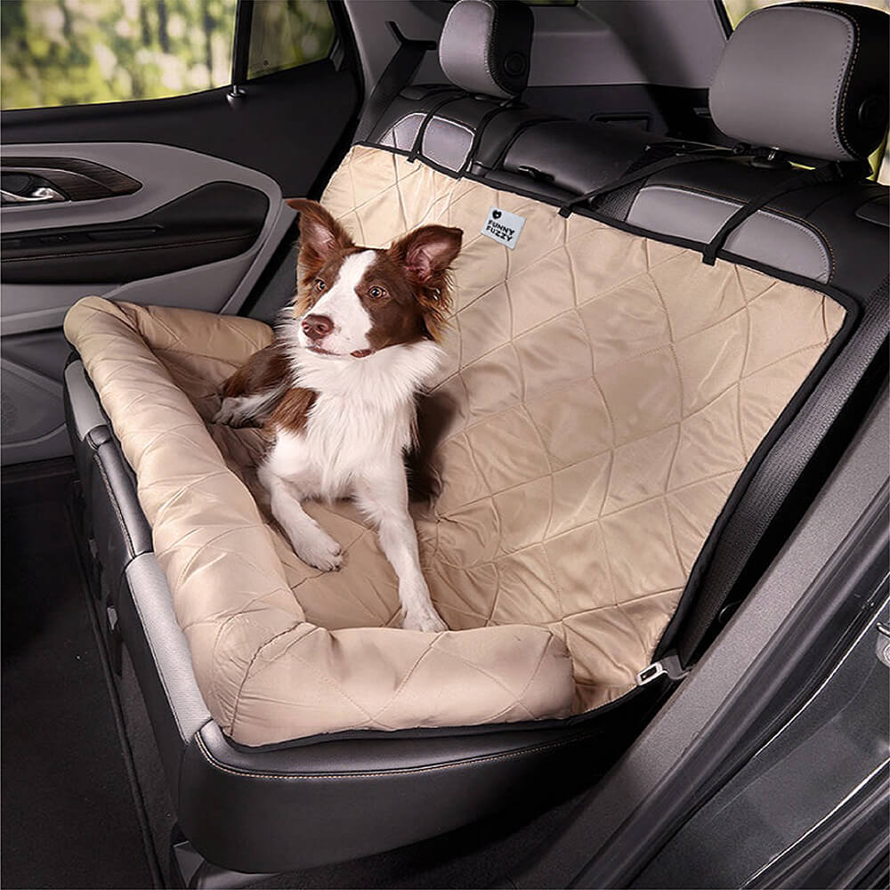Protezione del sedile posteriore per seggiolino di sicurezza per auto da viaggio per cani