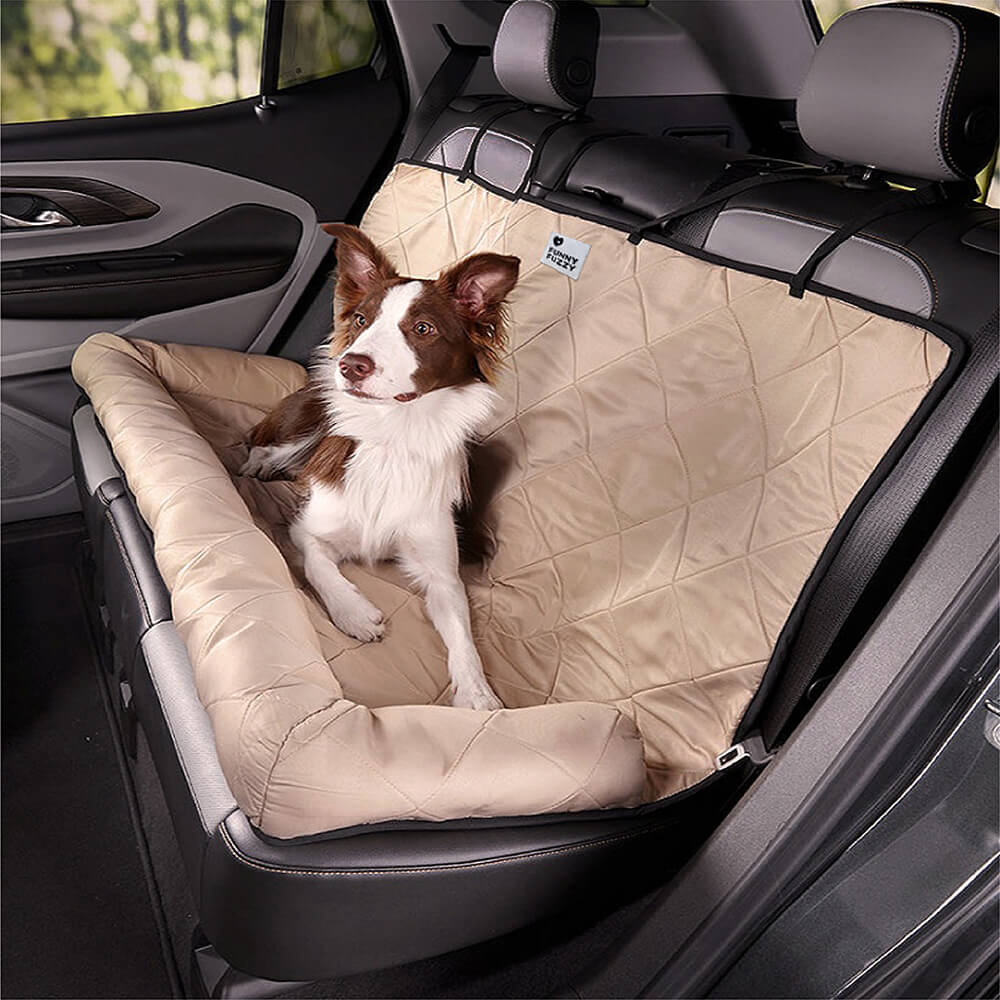Seggiolino di Sicurezza per Cani in Auto Protezione del Sedile Posteriore