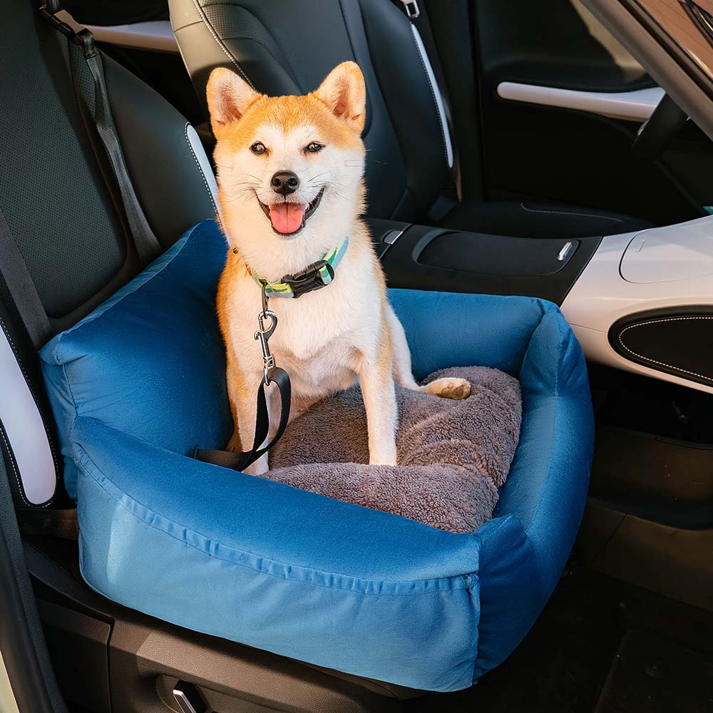 Letto da viaggio di sicurezza per animali domestici rimovibile Letto per seggiolino auto per cani di grandi dimensioni