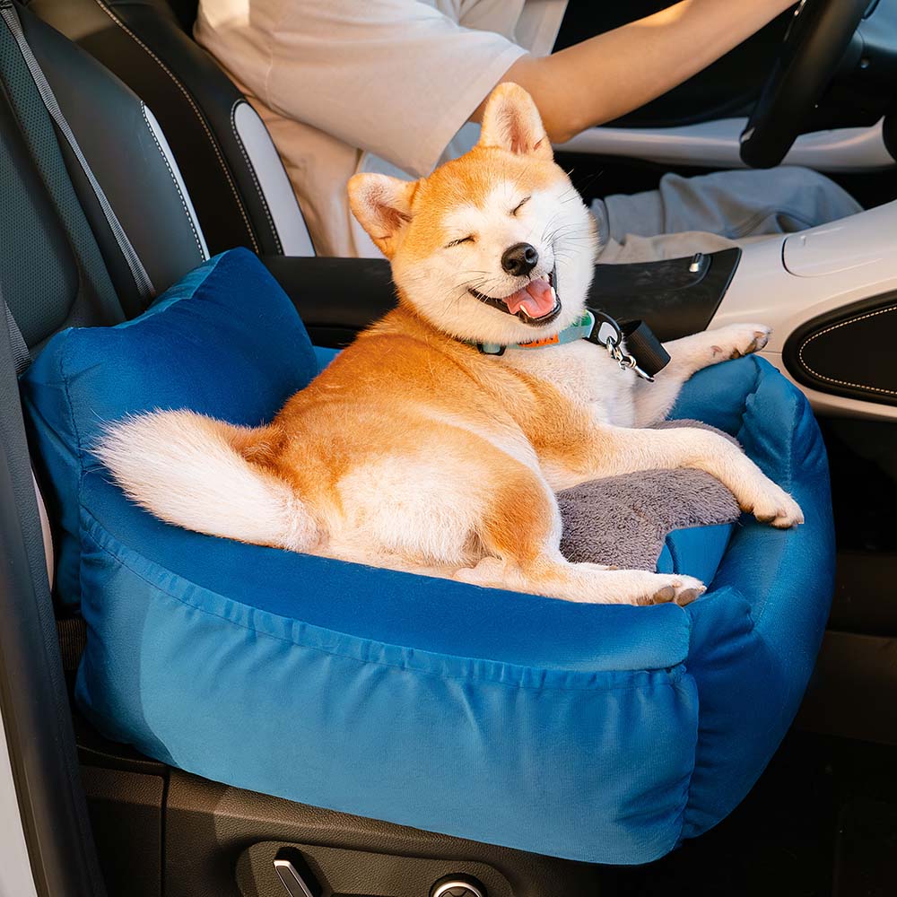 Letto da viaggio di sicurezza per animali domestici rimovibile Letto per seggiolino auto per cani di grandi dimensioni