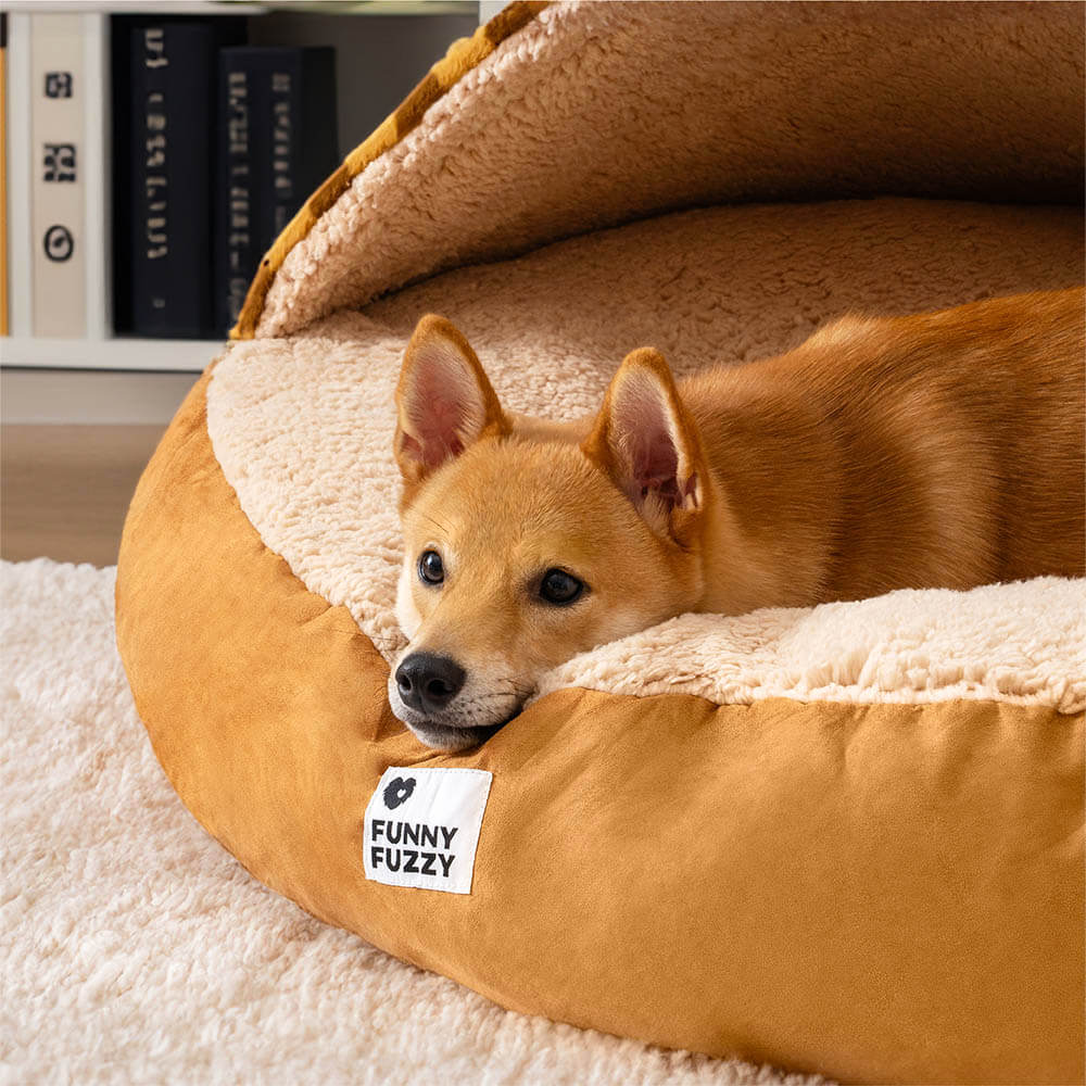 Letto per cani a forma di tenda tonda Dream Hideaway Letto nido per animali domestici