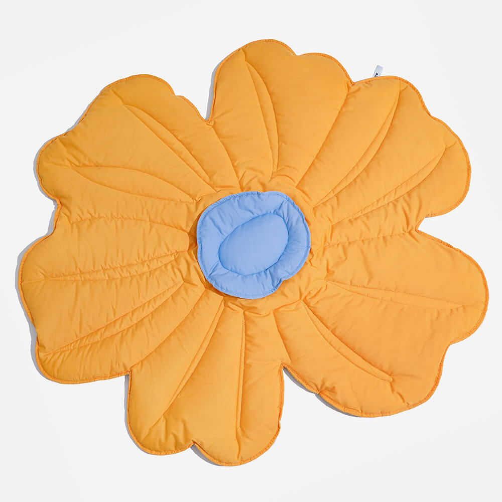 Super grande tappeto per cani a forma di fiore umano