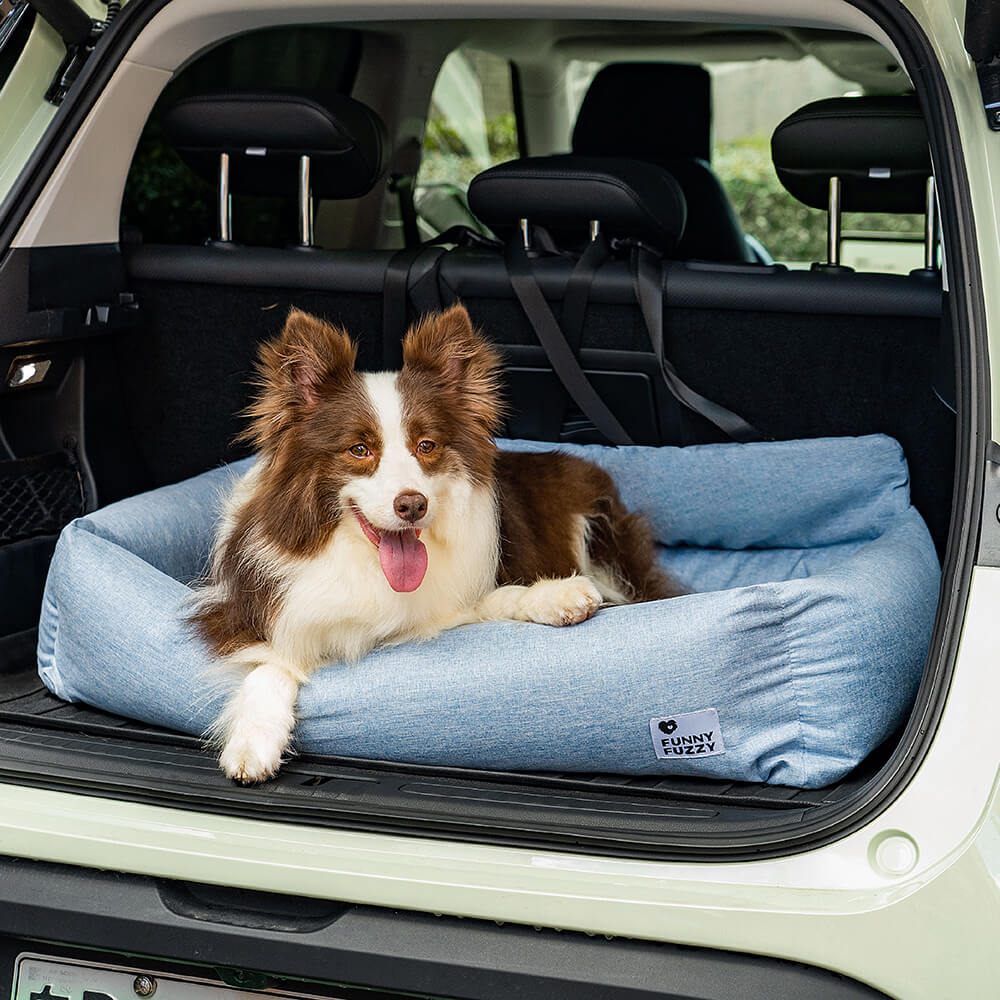 Letto da viaggio con sedile posteriore per auto lavabile, completamente durevole, con supporto da viaggio