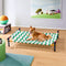 Lit pour chien surélevé en aluminium de style imprimé d'été vibrant - Summer Paradise