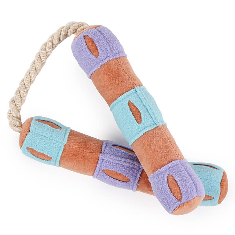 Distributore di dolcetti puzzle interattivo divertente per cani giocattolo squeaky