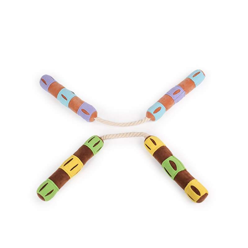 Distributore di dolcetti puzzle interattivo divertente per cani giocattolo squeaky