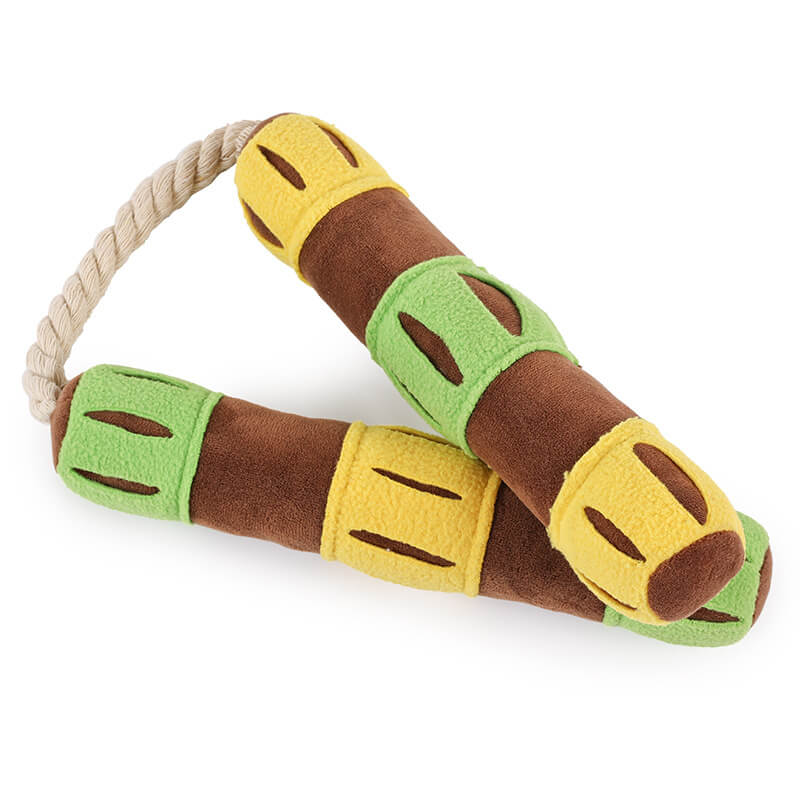 Distributore di dolcetti puzzle interattivo divertente per cani giocattolo squeaky