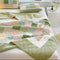 Ensemble de draps plats réversibles de luxe Garden Chic