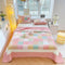 Ensemble de draps plats réversibles de luxe Garden Chic