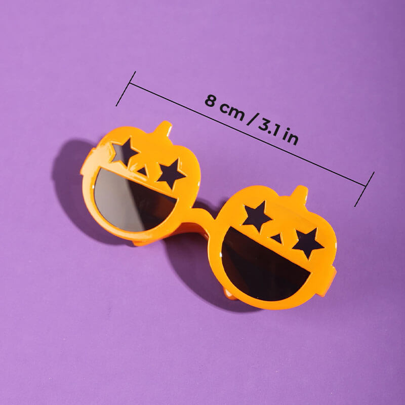 Occhiali di protezione per cani zucca alla moda con decorazione di Halloween