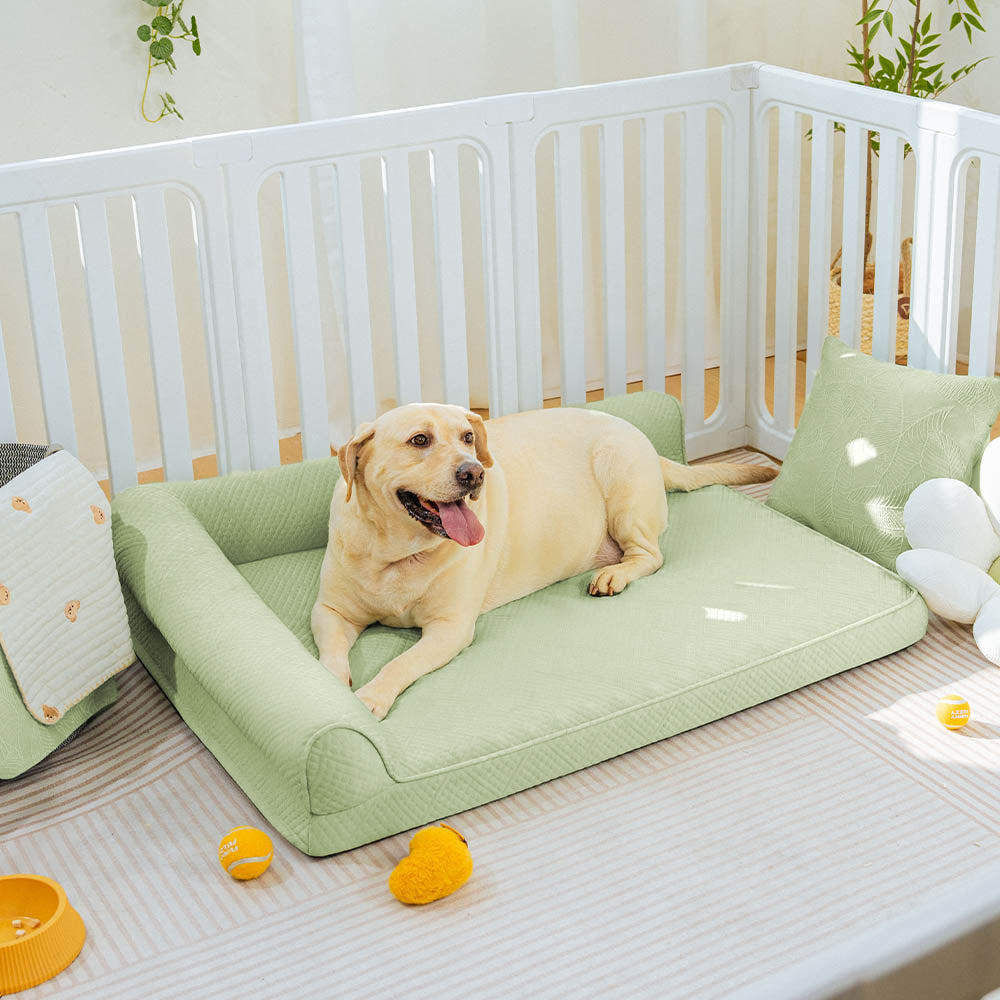 Letto ortopedico per cani grande, traspirante, non scivoloso