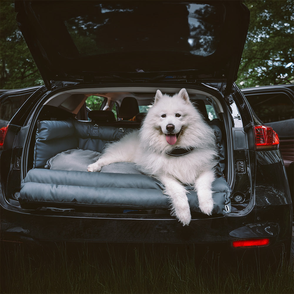 Letto Rialzato Deluxe Per Cani In Finta Pelle – Urban Voyager