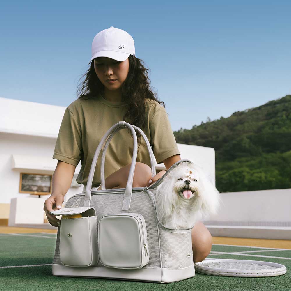 Trasportino per animali leggero e traspirante in rete - Urban Ease