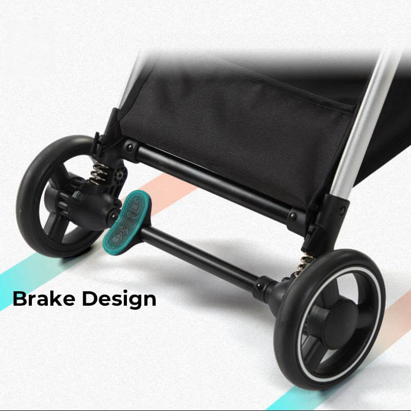 Carrello per animali domestici 2-in-1 in lega di alluminio multifunzionale - Ultra-leggero e smontabile per cuccioli
