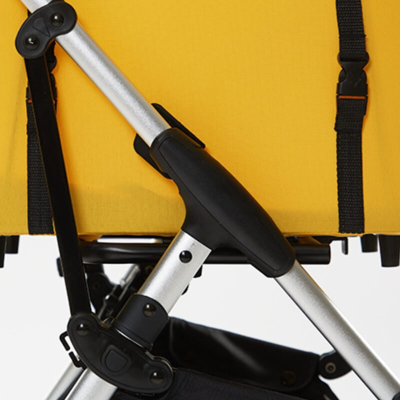 Carrello per animali domestici 2-in-1 in lega di alluminio multifunzionale - Ultra-leggero e smontabile per cuccioli