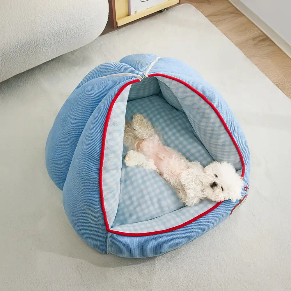 Letto per cani semi-chiuso multifunctional riscaldante per animali domestici