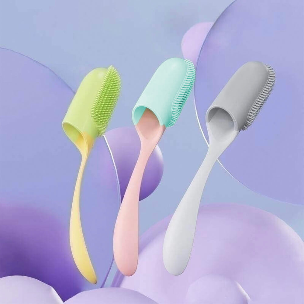 Spazzolino per denti da compagnia Spazzolino per dita per la pulizia dei denti