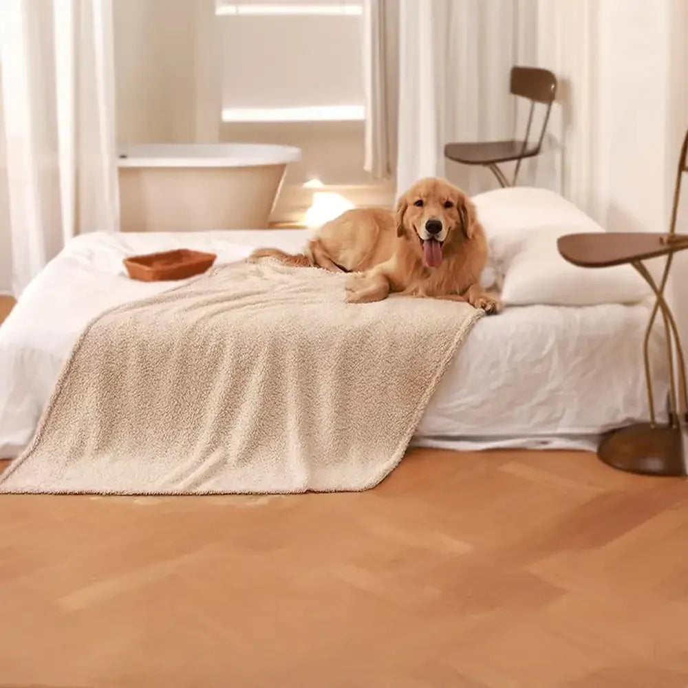 Microfibra Pile Comoda Calda Coperta Multifunzionale per Animali Domestici
