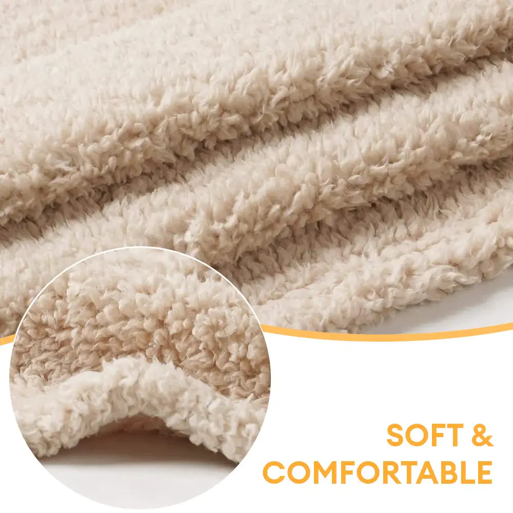 Microfibra Pile Comoda Calda Coperta Multifunzionale per Animali Domestici