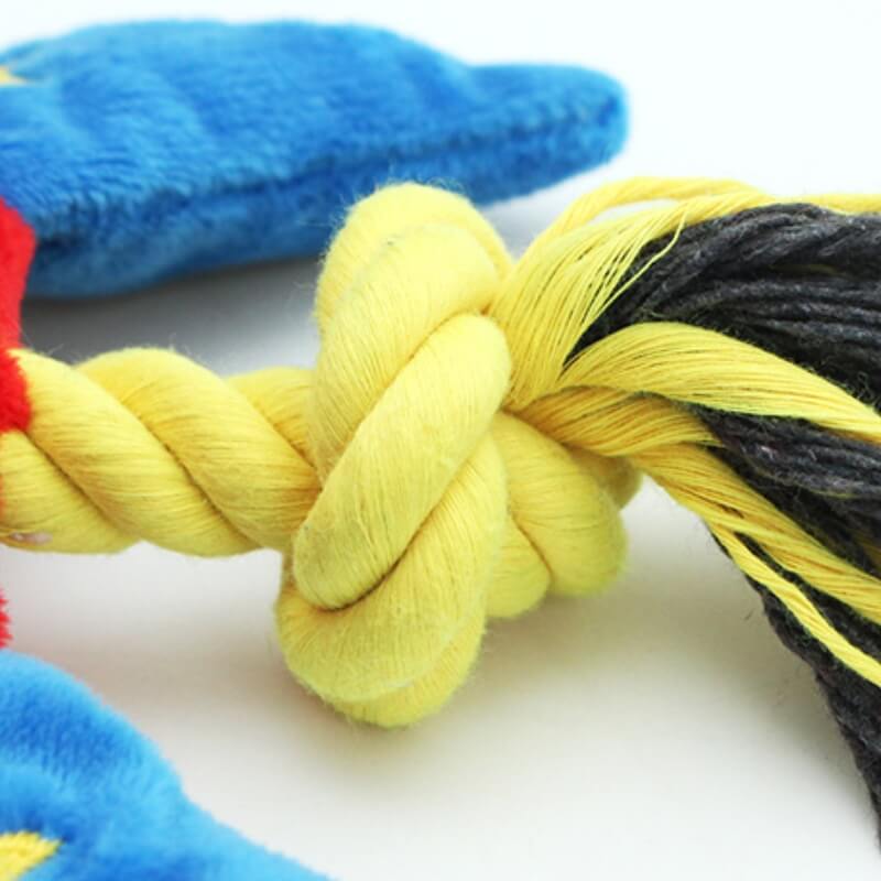 Giocattolo aereo razzo giocattolo divertente, giocattolo squeaky per cani, giocattolo da masticare per cani