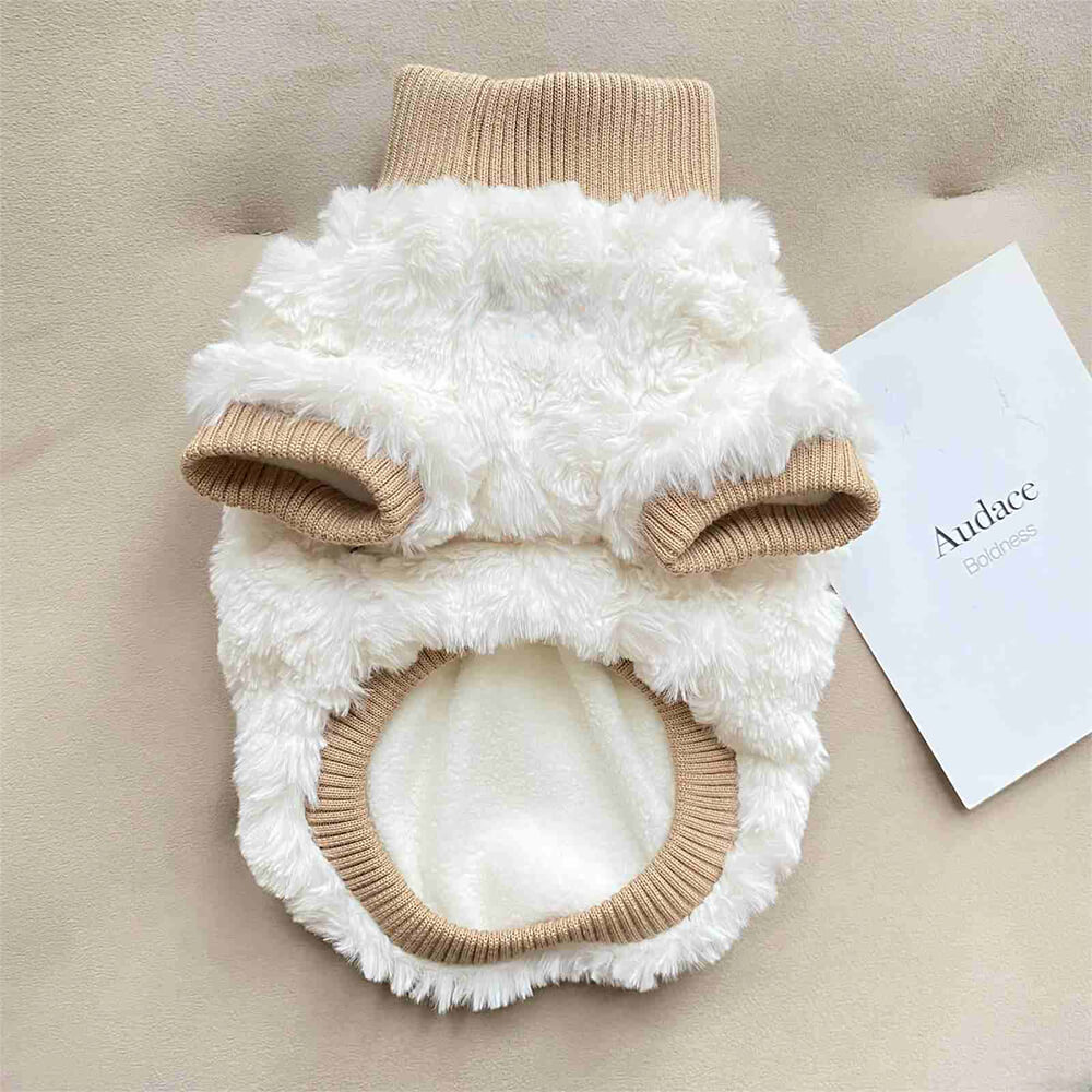 Little Sheep Super Warm Turtleneck Skin-Friendly Dog Sweater