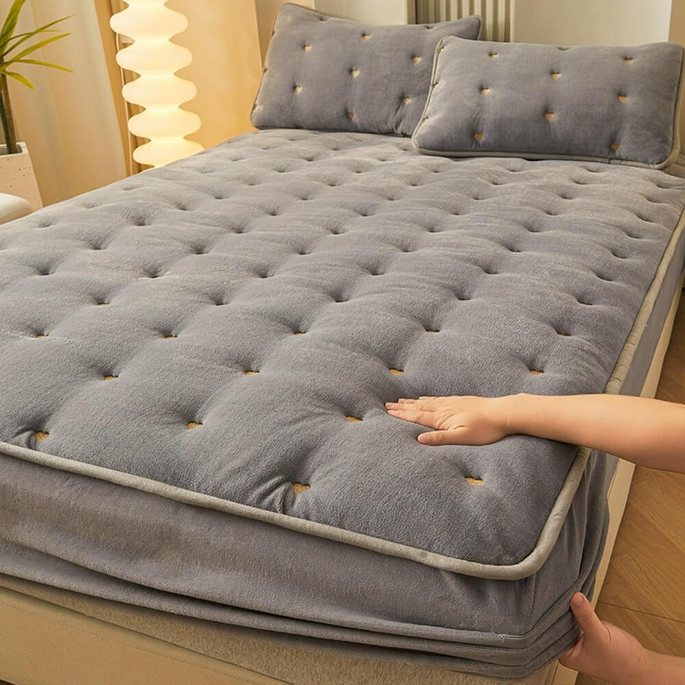 Couvre-matelas matelassé doux et chaud