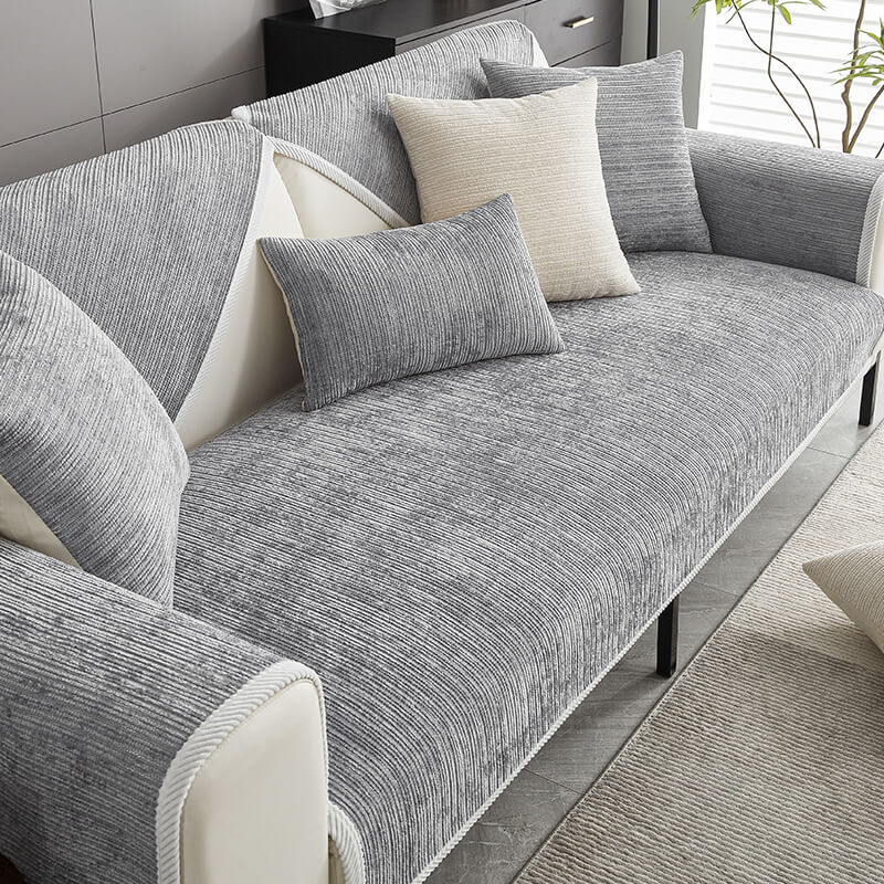 Elegante fodera protettiva per divano, materiali multipli di qualità premium