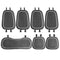 Set di sedile per auto traspirante in maglia traspirante deluxe set completo
