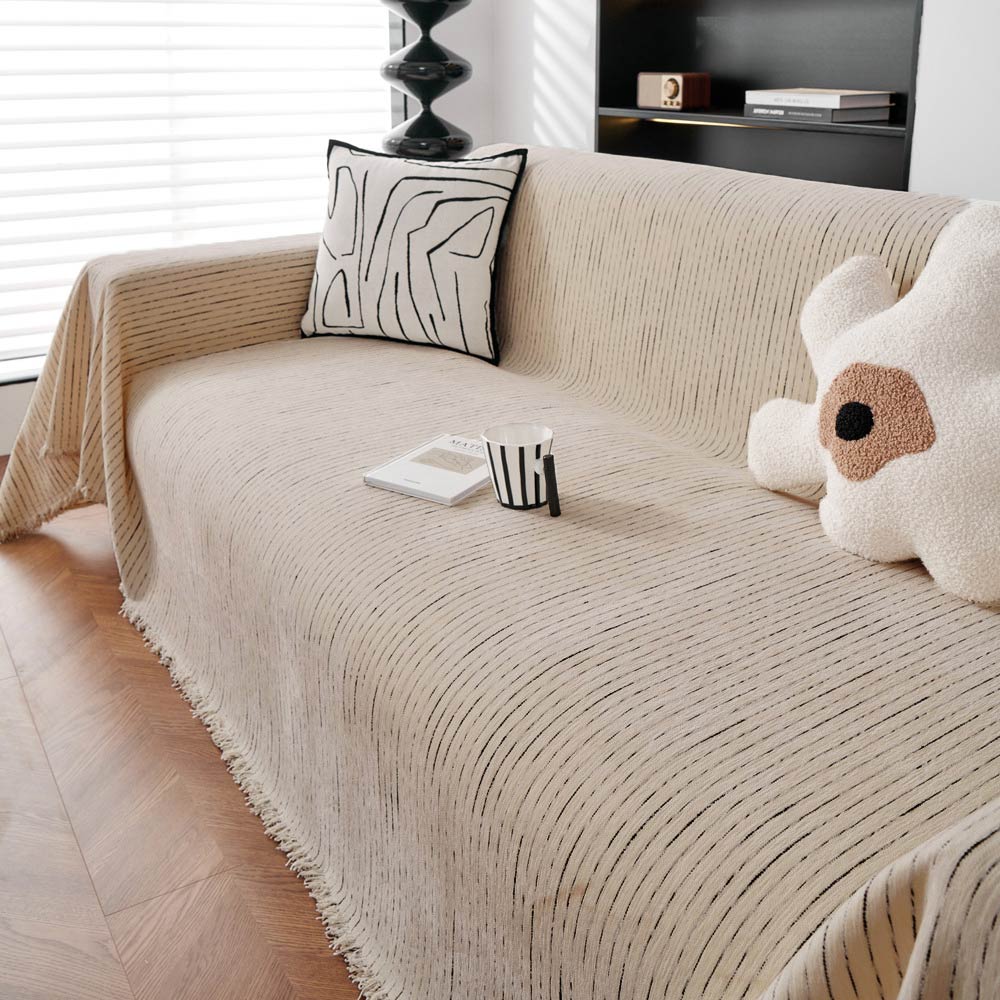 Copertura per divano Soft Line Chenille per tutte le stagioni, resistente e protettiva