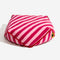 Modello a strisce alla moda Polygonal Cogoning Bean Bag Dog