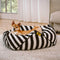 Modello a strisce alla moda Polygonal Cogoning Bean Bag Dog