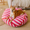 Modello a strisce alla moda Polygonal Cogoning Bean Bag Dog