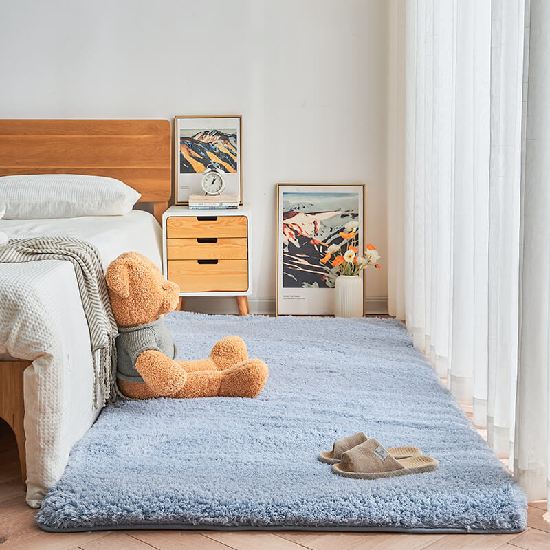Tappeto da letto spesso e morbido - Tappeto extra morbido e accogliente