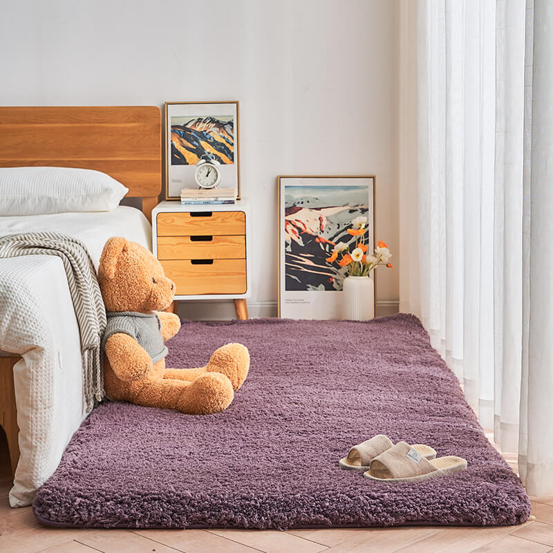 Tappeto da letto spesso e morbido - Tappeto extra morbido e accogliente