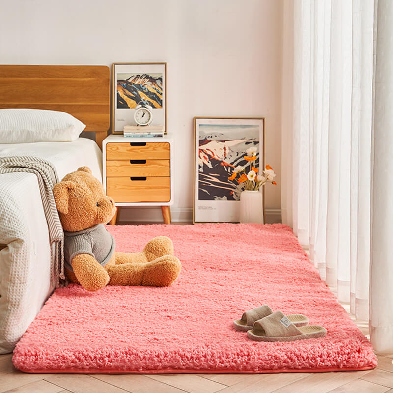 Tappeto da letto spesso e morbido - Tappeto extra morbido e accogliente