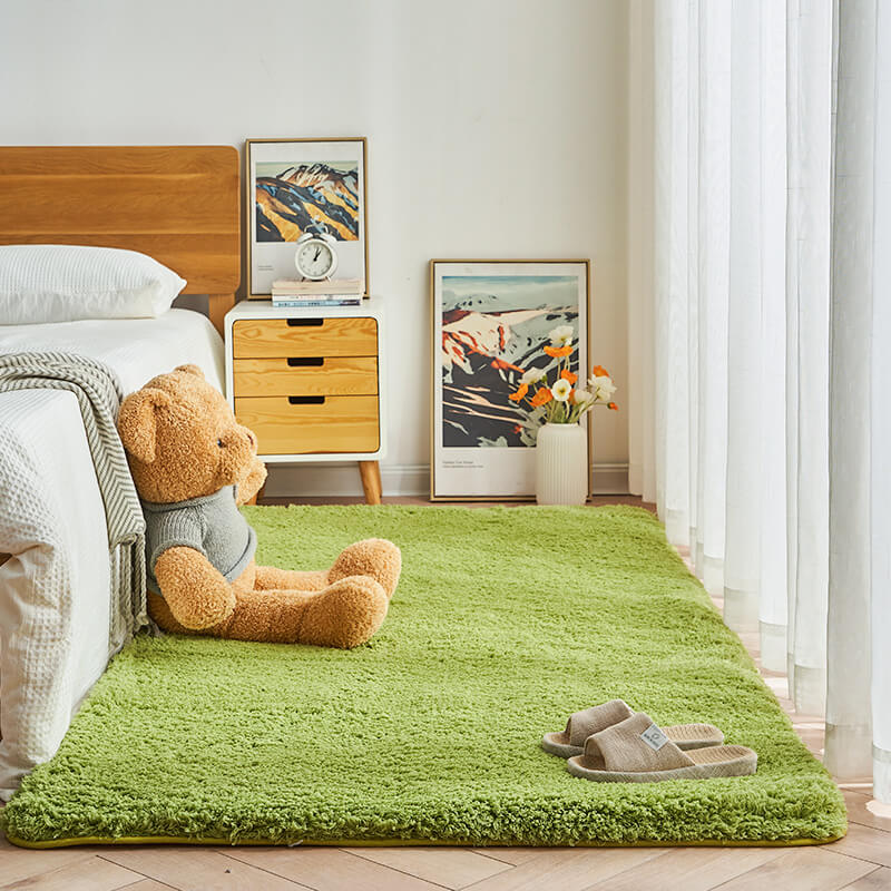 Tappeto da letto spesso e morbido - Tappeto extra morbido e accogliente