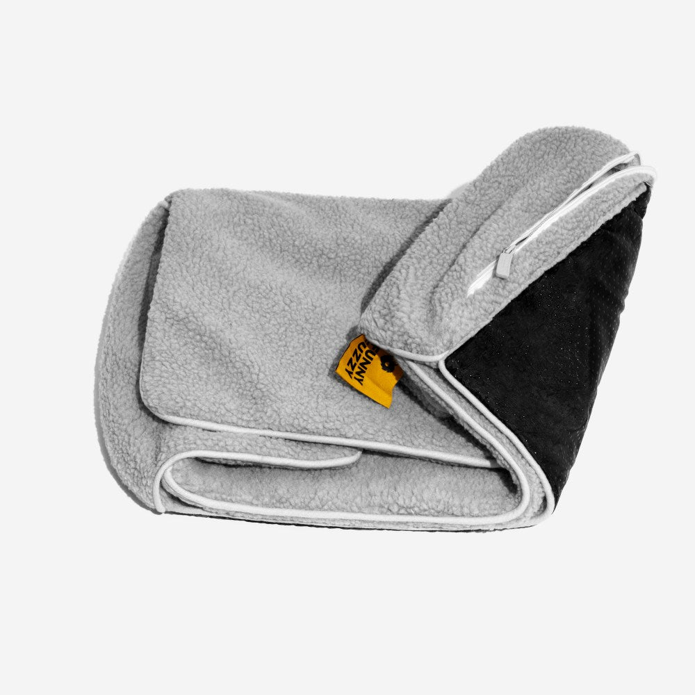 Coperta per lettino - Divano per cani e gatti a doppio strato in faux lambswool a righe trendy
