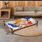Lit pour chien surélevé en aluminium de style imprimé d'été vibrant - Summer Paradise