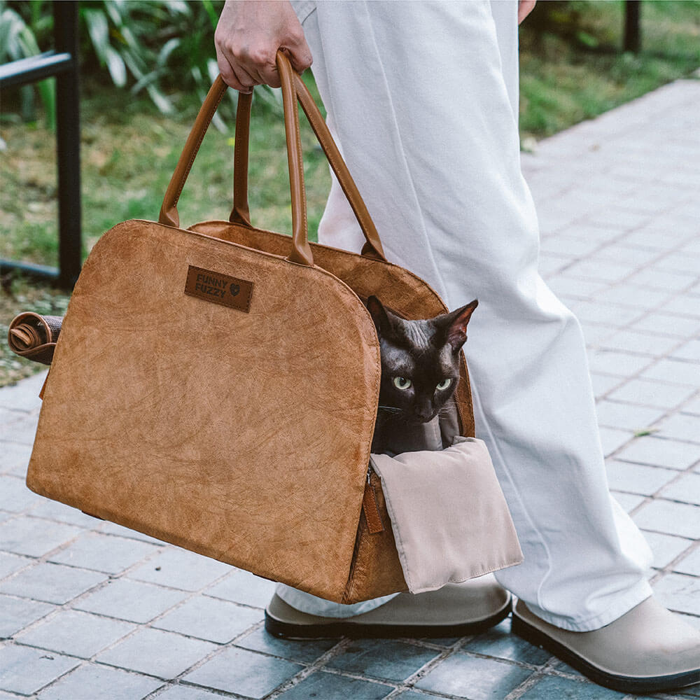 Trasportino per gatti multifunzionale ecologico Vogue - City Roamer